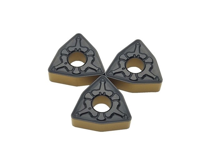 CVD 코팅 CNC 카바이드는 WNMG080412 TM 이중색을 삽입합니다